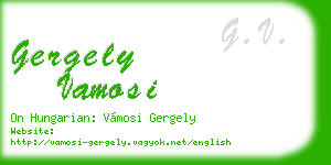 gergely vamosi business card