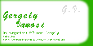 gergely vamosi business card